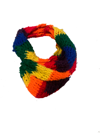 rainbow scarf 2