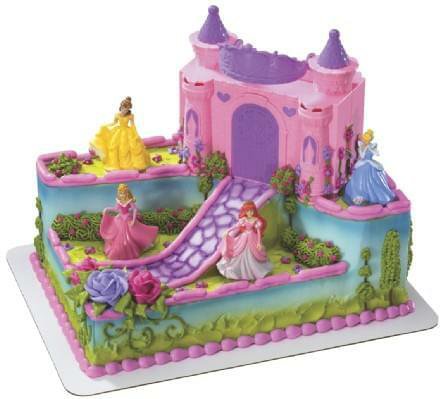 Disney Princess Castle Cake Topper