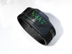 Cyberpunk Watch LED Neon Green