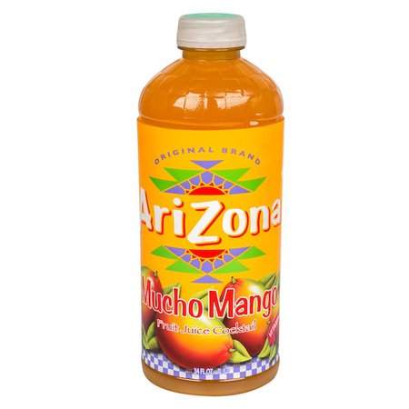 Bulk Arizona Mucho Mango Juice Drinks, 34 oz. | Dollar Tree