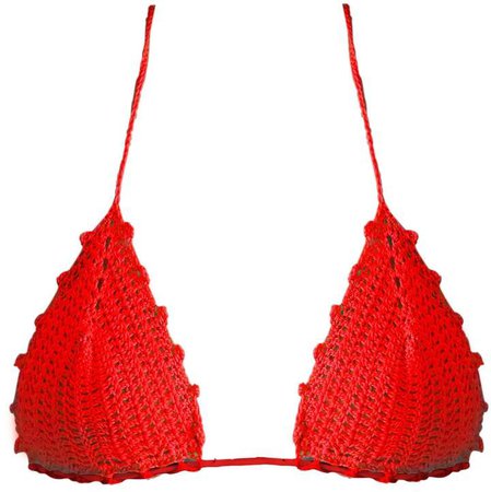 Crokini Swim - Mahakam Bikini Top In Red