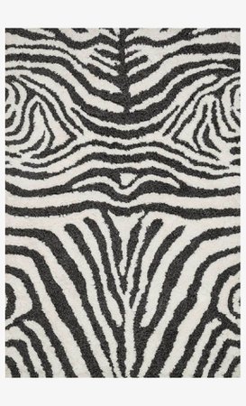 KR-01 IVORY / CHARCOAL | Loloi Rugs