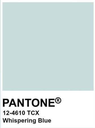 blue Lightroom Pantone