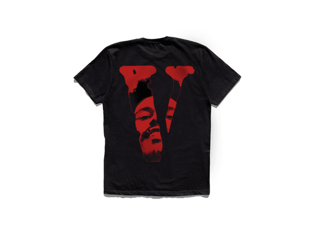 The Weeknd x Vlone After Hours Blood Drip Tee Black - SS20