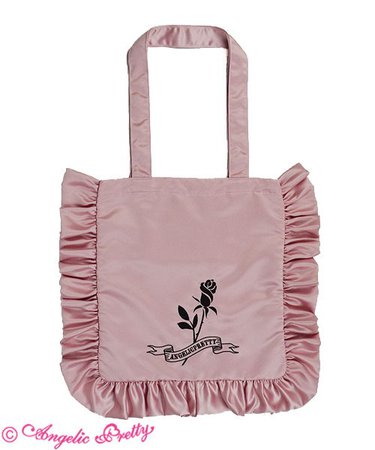 Girl's Heart Tote Bag - Pink [192BG08-180151-pk] - $87.00 : Angelic Pretty USA