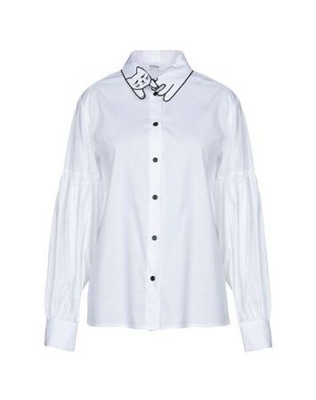 Tenax Solid Color Shirts & Blouses - Women Tenax Solid Color Shirts & Blouses online on YOOX United States - 38774973WD