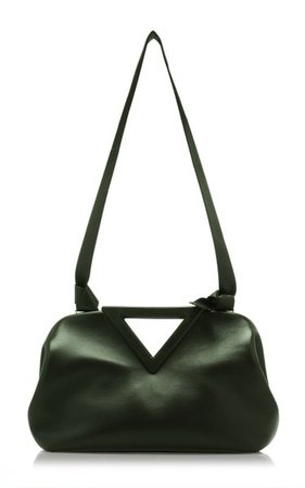 The Triangle Leather Bag By Bottega Veneta | Moda Operandi