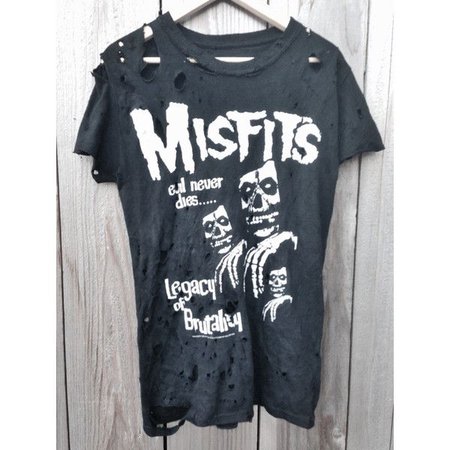ripped misfits t shirt