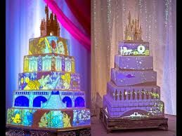 unique disney wedding cake - Google Search