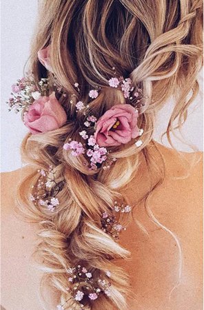 flower hair