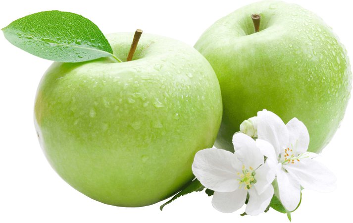 dos manzanas verdes