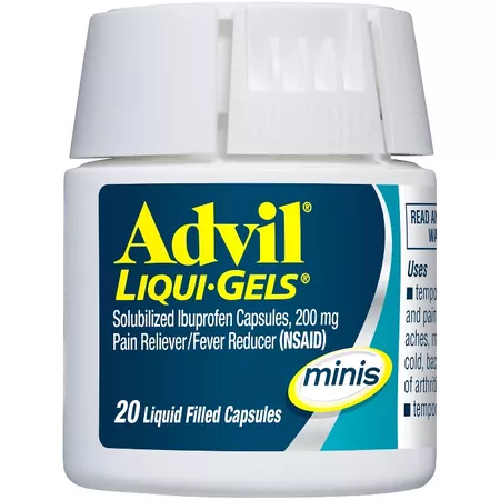 Advil Pain Reliever/Fever Reducer Liqui-Gel Minis - Ibuprofen (NSAID) : Target