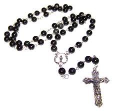 rosary black - Google Search