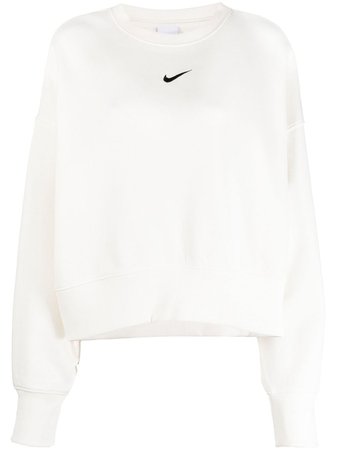 Nike Oversized Crew Neck Sweater - Farfetch