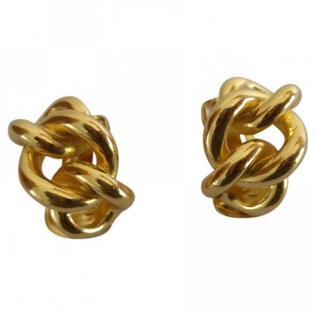 Gourmette earrings Dior Gold in Gold plated - 8513372