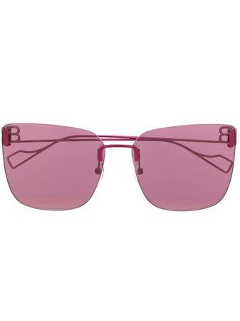 Balenciaga Eyewear BB cat-eye Sunglasses - Farfetch