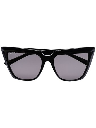 Balenciaga Eyewear tinted cat-eye sunglasses - FARFETCH