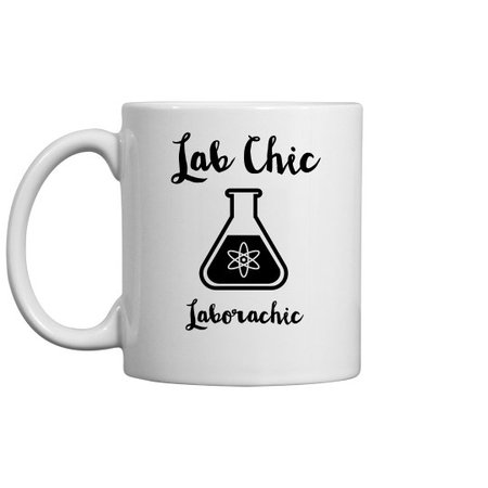Lab Chic Coffee Mug by Laborachic 11oz Ceramic Coffee Mug: VCCouture