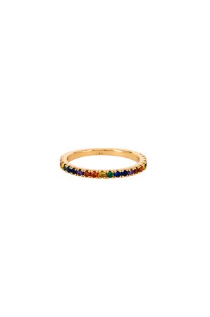 Maria Rainbow Stone Ring