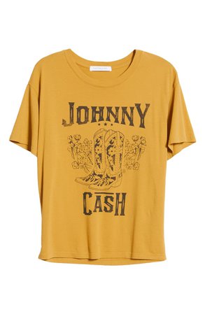 Daydreamer Johnny Cash Boots Tee | Nordstrom
