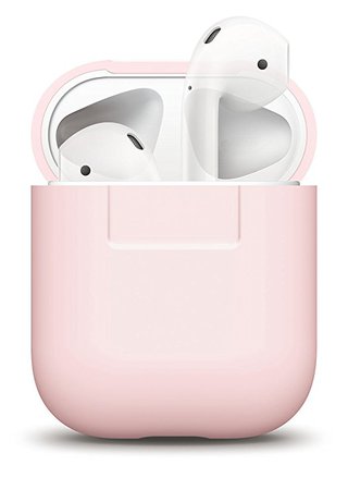 Amazon.com: elago AirPods Silicone Case [Lovely Pink] - [Extra Protection] for AirPods Case: Home Audio & Theater