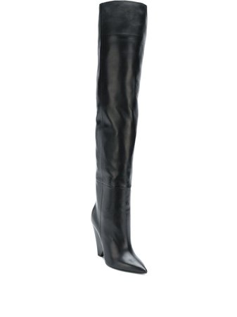 Saint Laurent Knee-length Boots | Farfetch.com