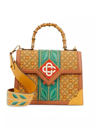 Shop Casablanca Jeanne Top Handle Bag | Saks Fifth Avenue