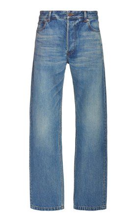 Balenciaga Normal Rigid High-Rise Straight-Leg Jeans By Balenciaga | Moda Operandi | ShopLook
