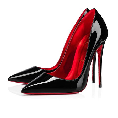 SUOLA SO KATE 120 BLACK/RED PATENT - Women Shoes - Christian Louboutin