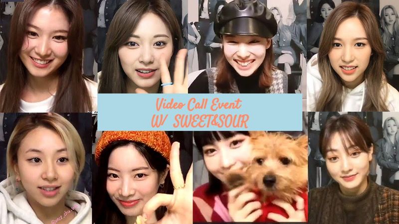 [SWEET&SOUR] Video Call Event