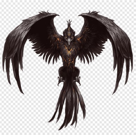Dark Phoenix bird PNG