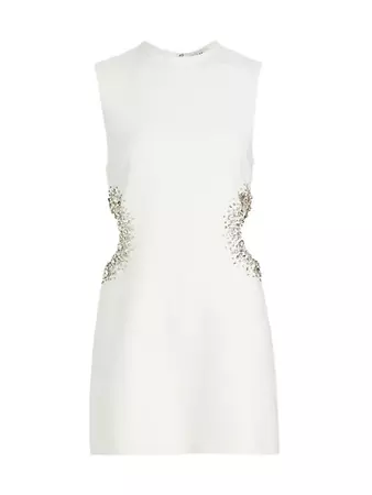 Shop A.L.C. Skye Crystal-Embellished Minidress | Saks Fifth Avenue
