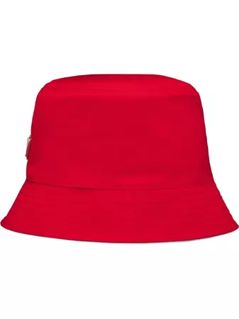 Shop Prada Re-Nylon bucket hat with Express Delivery - FARFETCH