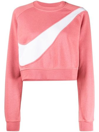 Nike Suéter Cropped Com Logo Swoosh - Farfetch