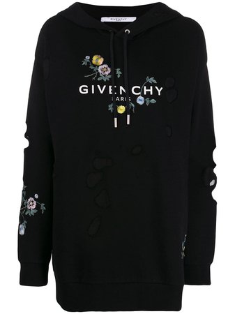 Givenchy Logo Oversized Hoodie | Farfetch.com