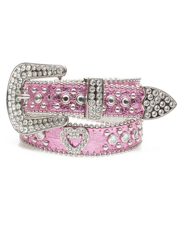 pink sparkly belt
