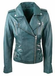 teal leather jacket - Google Search