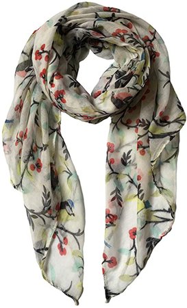 Lampu Scarfs for Women Lightweight Floral Birds Print Shawl Wraps Spring Scarf at Amazon Women’s Clothing store