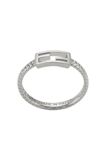 Fendi Baguette thin ring - FARFETCH