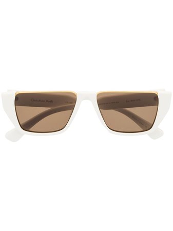 Christian Roth square-frame Shield Sunglasses - Farfetch