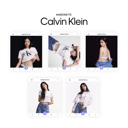 MARIONETTE - Calvin Klein 2023 SS Collection Photoshoot (MINA)