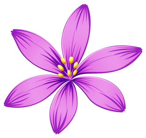 Purple Flower PNG Image​ | Gallery Yopriceville - High-Quality Images and Transparent PNG Free Clipart