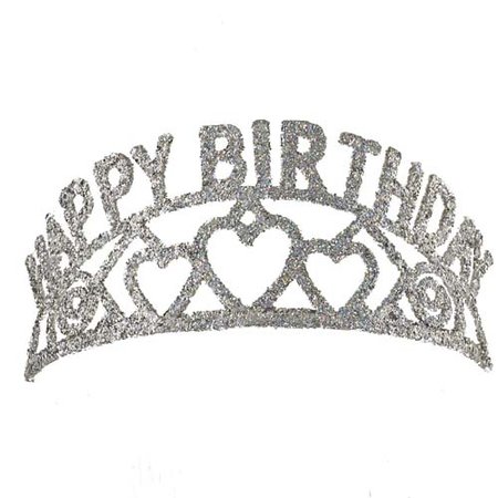 Happy Birthday Glitter Tiara