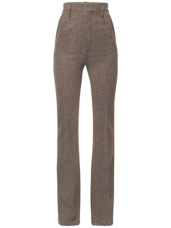 Saint Laurent wool tweed pants