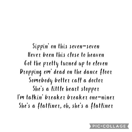 Uploaded by Lemon_Milk  Flatliner Lyrics