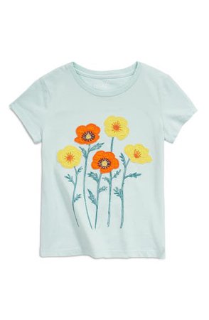 Peek Aren't You Curious Kids' Poppy Flower T-Shirt (Toddler, Little Girl & Big Girl) | Nordstrom