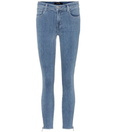 835 Cropped Mid-Rise Skinny Jeans - J Brand | Mytheresa