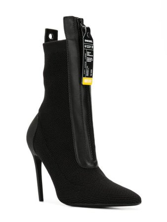 Diesel scuba fabric zipped boots $261 - Buy Online - Mobile Friendly, Fast Delivery, Price