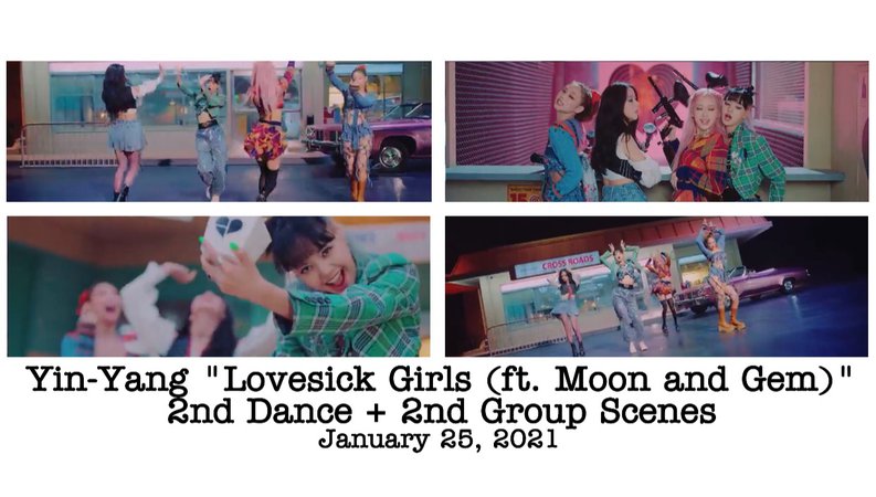 Yin-Yang “Lovesick Girls (ft. Moon and Gem)” MV