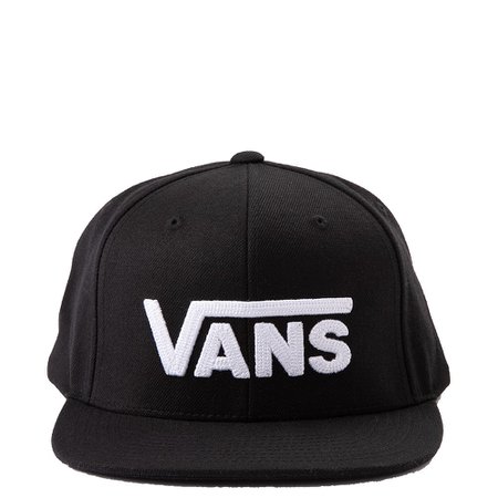 Vans Drop V Snapback Cap - Black | Journeys